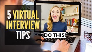 5 Clever Virtual Interview Tips According to Psychology  Ace that Zoom!