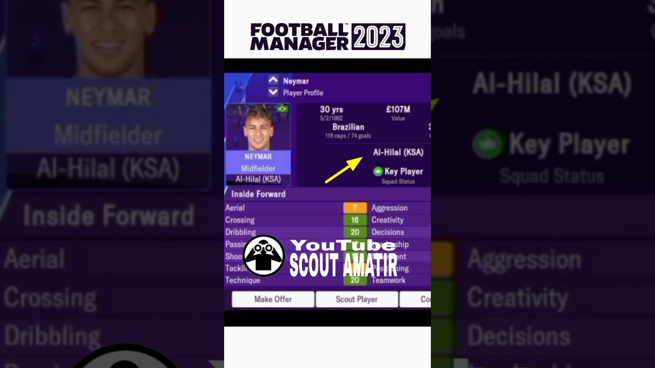 FOOTBALL MANAGER 2023 MOBILE Transfer Update season 2023-2024 