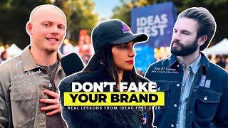 How to Build a Personal Brand Without Losing Yourself | Ideas Fest 2026