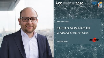 Interview with Bastian Nominacher from Celonis at #SAPACC2020