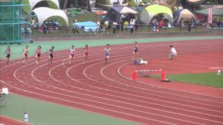 2015　第46回北海道中学校陸上競技大会　女子200ｍ　予選4