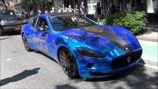 Chrome Blue Maserati Gran Turismo