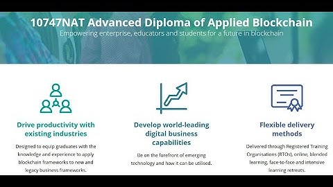Advanced Diploma of Applied Blockchain Overview and Career Options