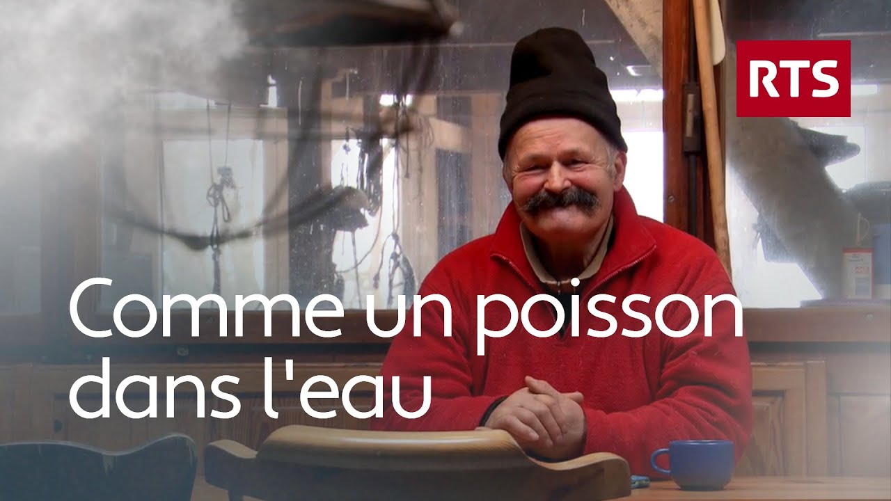Denis est un pêcheur plein de verve, philosophe et artiste à ses heures