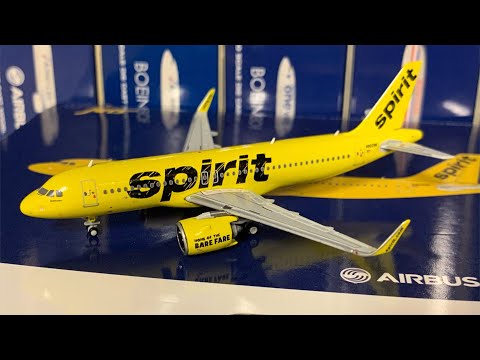 スピリット航空 A320neo 任天堂 スーパーマリオ 1/400 JC Wings Spirit Airlines Airbus A320NEO 