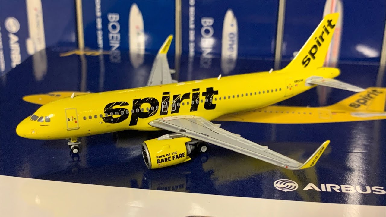 FIRST ON YOUTUBE* GeminiJets 1/400 Spirit Airlines A320neo - YouTube