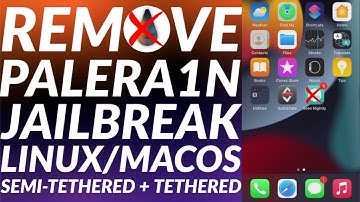 How to remove Palera1n Jailbreak (Tethered + Semi-Tethered) | Linux/MacOS |  |Safely & Easily | 2023