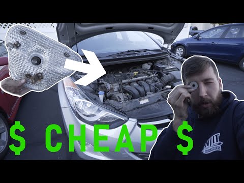 2012 Hyundai Elantra Exhaust Rattle FIX! | DIY + EASY