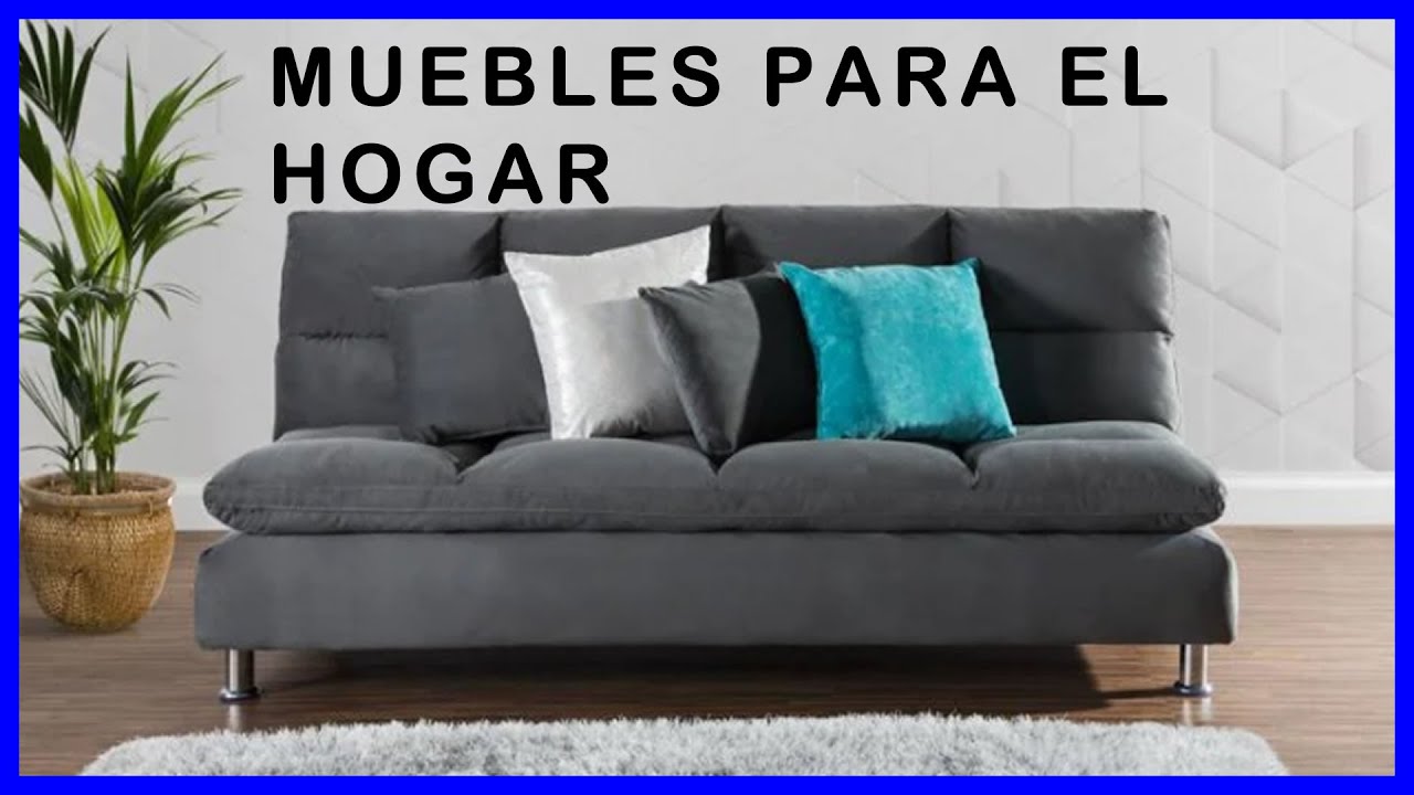 [DT VLOG] MUEBLES PARA EL HOGAR, SOFÁ CAMA ALBI GRIS YouTube