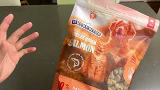 Costco Nutri Bites Freeze Dried Salmon Treats for Dogs and Cats Review