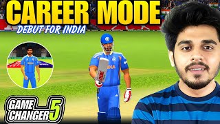 INDIA DEBUT In Game Changer 5 v 4.3 Career Mode screenshot 1