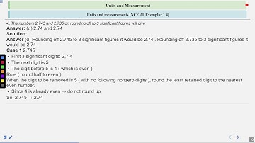 Units and Measurement [NCERT Exemplar..... #SATHEE_ENGG #swayamprabha #engineeringexams