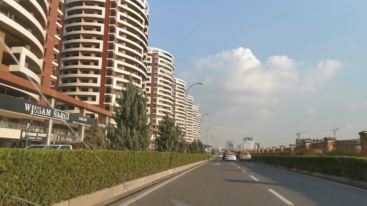 Taxi Ride to Sheraton Area , Downtown , Erbil , 4K , 11|12|2019