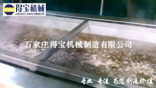 Small Sardine Fish Fryer Machine
