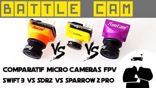 Caddx Turbo Micro SDR2 VS RunCam Micro Sparrow 2 Pro VS Micro Swift 3 | (CLOUDY DAY) Battle Cam #4