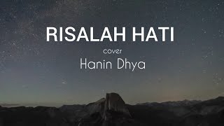 Risalah hati (Dewa 19 cover) || Hanin Dhiya || Lirik Lagu