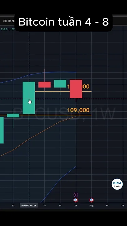 Phân tích kỹ thuật Bitcoin tuần 4 - 8