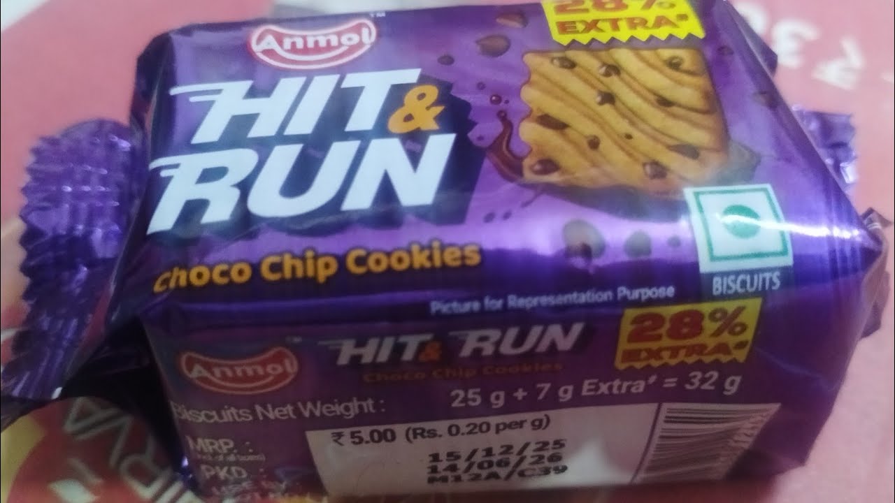HIT & RUN chocolate biscuit