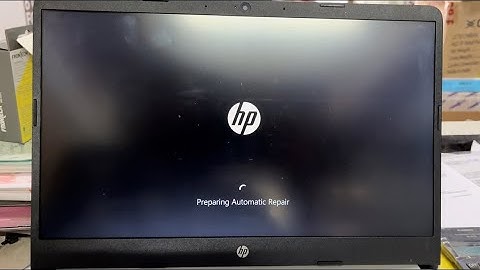 Fix - Preparing Automatic Repair Windows 10/11 | hp laptop