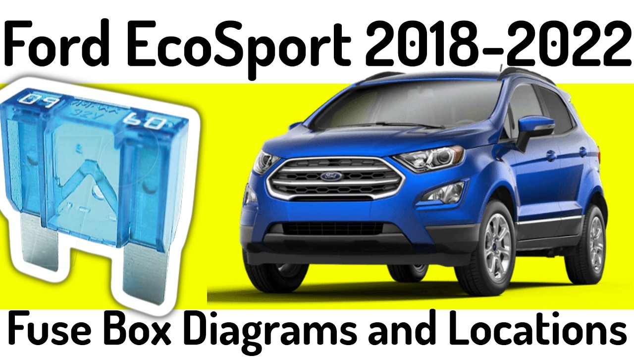 (20182022) Ford EcoSport Fuse Box Diagrams and Fuse Panel Locations