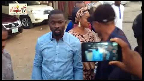 SULE ALAO MALAIKA PARTIES WITH ALHAJI SAOTY AREWA @ CITY PEOPLE