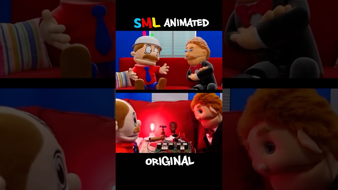 SML Movie VS Animation! | MARVIN THE LIAR! 😭