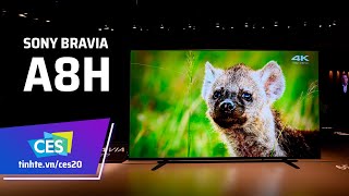 Trên Tay Tv Oled 4K Sony Bravia A8H