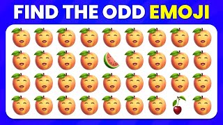 Can You Find the ODD Emoji? Easy, Medium and Hard Level