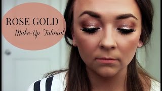 Rose Gold Make-Up Look- MAC Pigment & Make-Up Geek