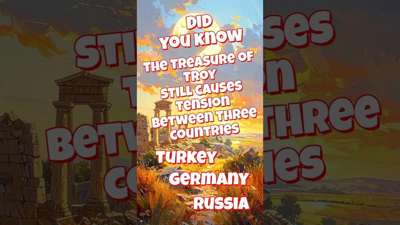 Troy’s Lost Treasure: Turkey, Germany, or Russia?