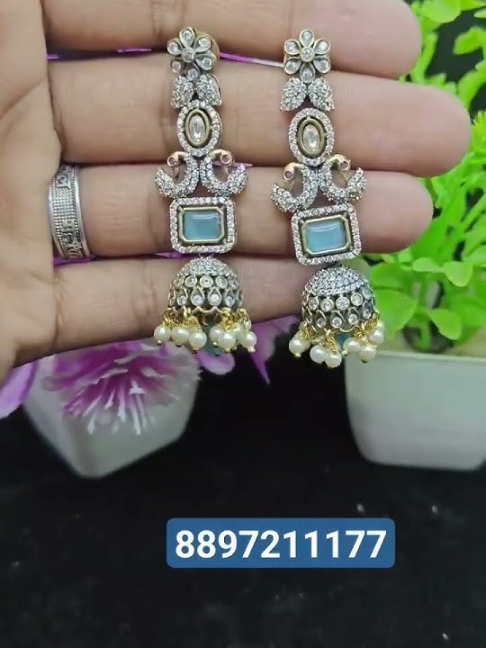 Victorian polish jhumka @650 #jewellery #diamond #earrings #lowcost #party