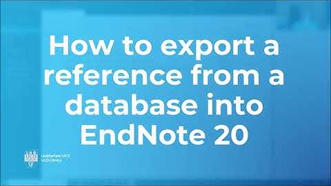 endnote 20 windows