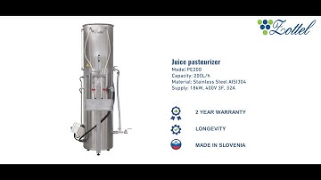 Zottel Juice Pasteurizer PE200