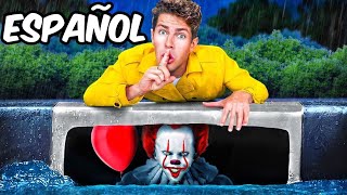 ¡ESCONDIDAS EXTREMAS CONTRA PAYASOS! (¡Aterrador!) || Ben Azelart En Español Video