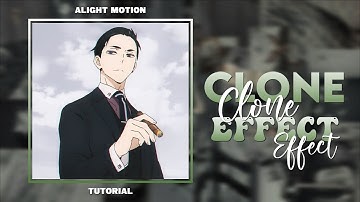 Alight Motion Tutorial | Clone Effect + Shake