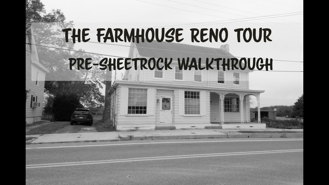 Farmhouse Reno Farmhouse Tour - BEFORE - Reno Stage - YouTube