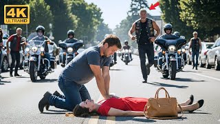 Single Dad Gave CPR to the Bikers Daughter, What the Hells Angels Did Next Shocked the Entire Town