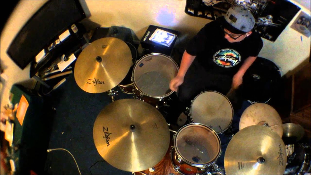 The Rock Show-Blink 182 Drum Cover By RJ!!