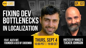 Fixing Dev Bottlenecks in Localization (feat. Alex Bit)