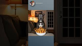 Chihuahua Got Caught Stealing from Dad..! 🐶😳 #memes #funny #ai