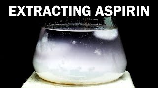 Aspirin To Acetaminophen - Part 1 Of 6: Extracting Aspirin From Pills