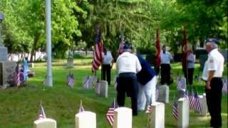 Memorial Day 2012, Pine Ridge Cemetery, Bay City, MI