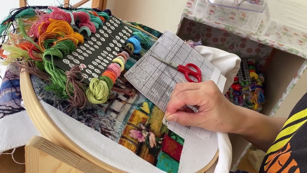 クロスステッチ HAED LIFE WORK