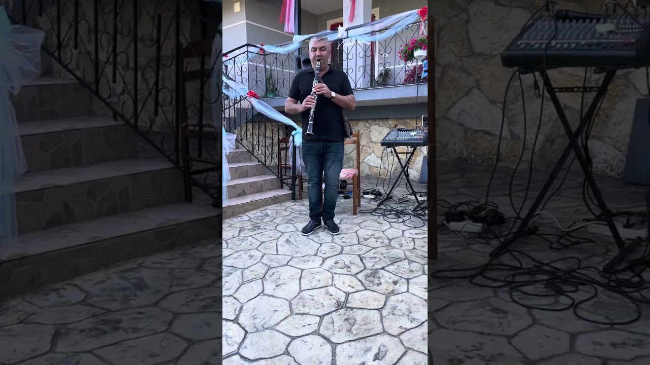 Pogo jugu Nazif Toska🎷klarinet Albert Cenga🎹 tastiere
