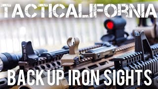 DO YOU NEED BACKUP IRON SIGHTS ON YOUR AR15?
