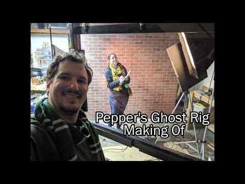 Making of Pepper's Ghost Rig