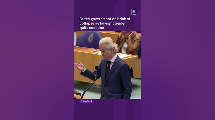 Nederlandse regering op rand van ineenstorting nu extreemrechtse leider uit coalitie stapt