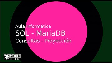 SQL - MariaDB: Consultas - Proyección
