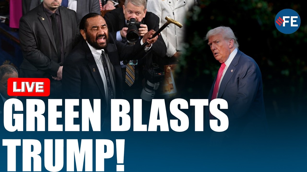 LIVE: Al Green BLASTS Donald Trump In Fiery Speech As Racism Row Erupts | US News | World News