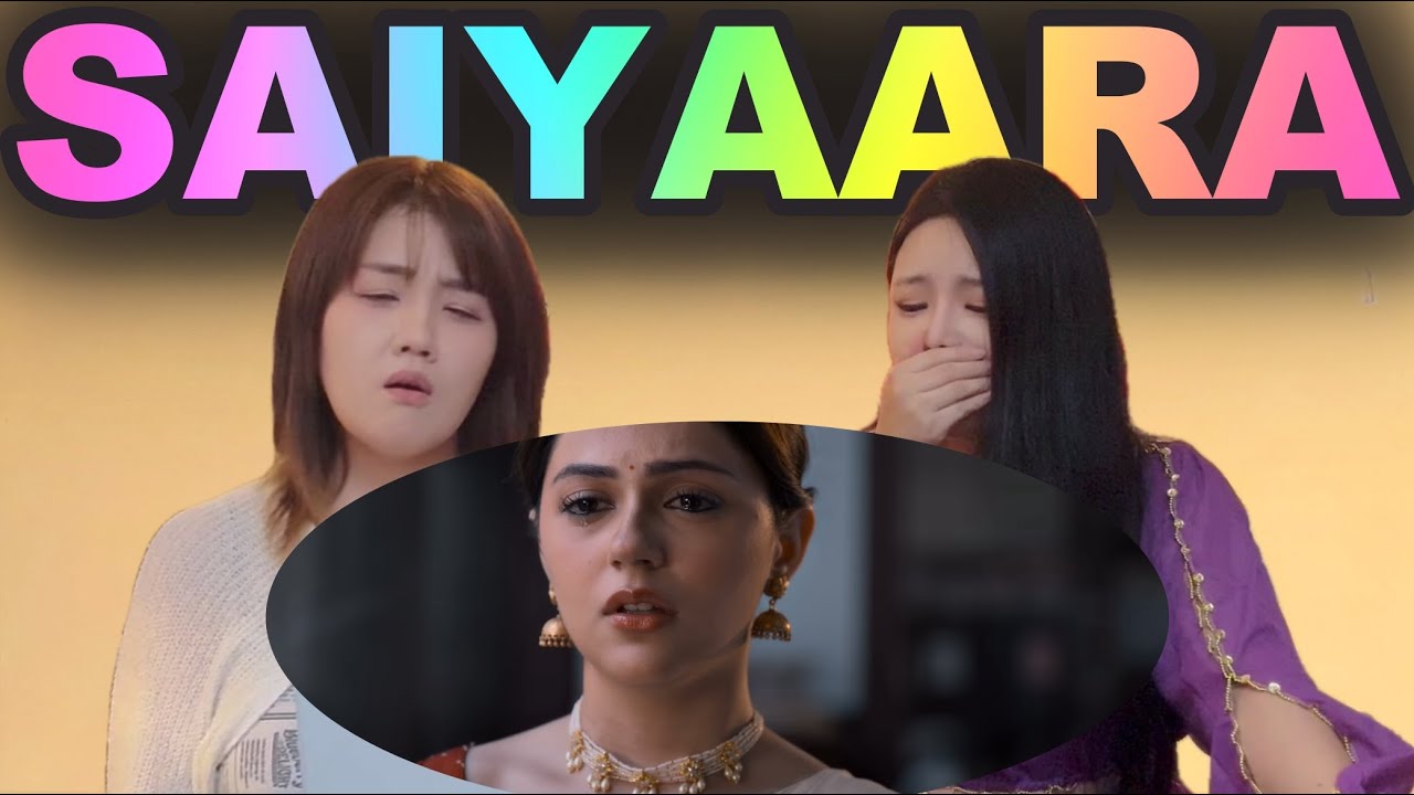 Korean Girls React to Saiyaara 2025 MV😍Fell in Love with Bollywood’s Magic🇮🇳🇰🇷#Mimi #pujimi